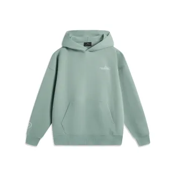 LiNing Sweatshirt Men's Gray Dust Green