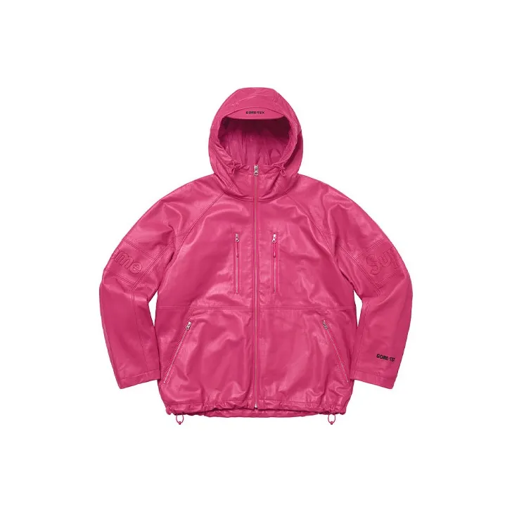 Supreme GORE TEX Leather Jacket-2