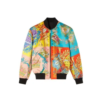 VERSACE Jackets Men Multicolor