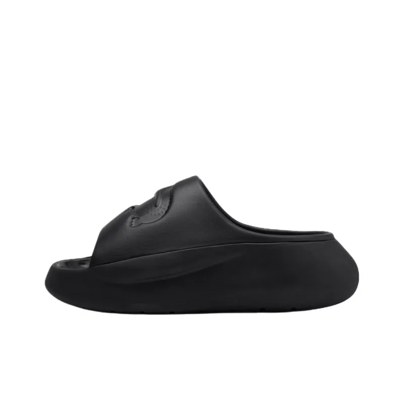 LACOSTE Slip Resistant Abrasion Resistant Slide Slippers Men's Black-0