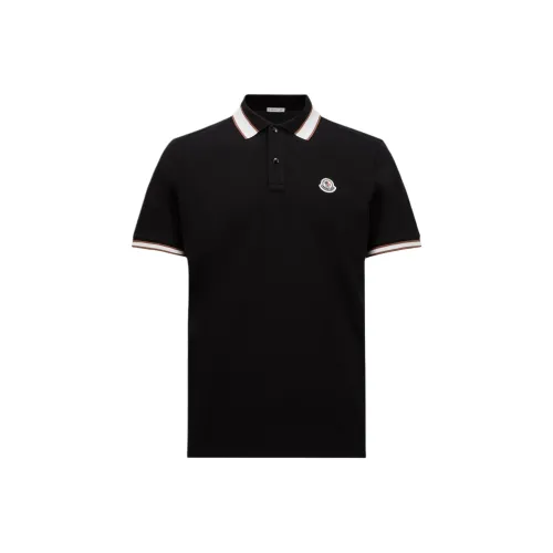 Moncler Logo Patch Short Sleeved Polo Shirt