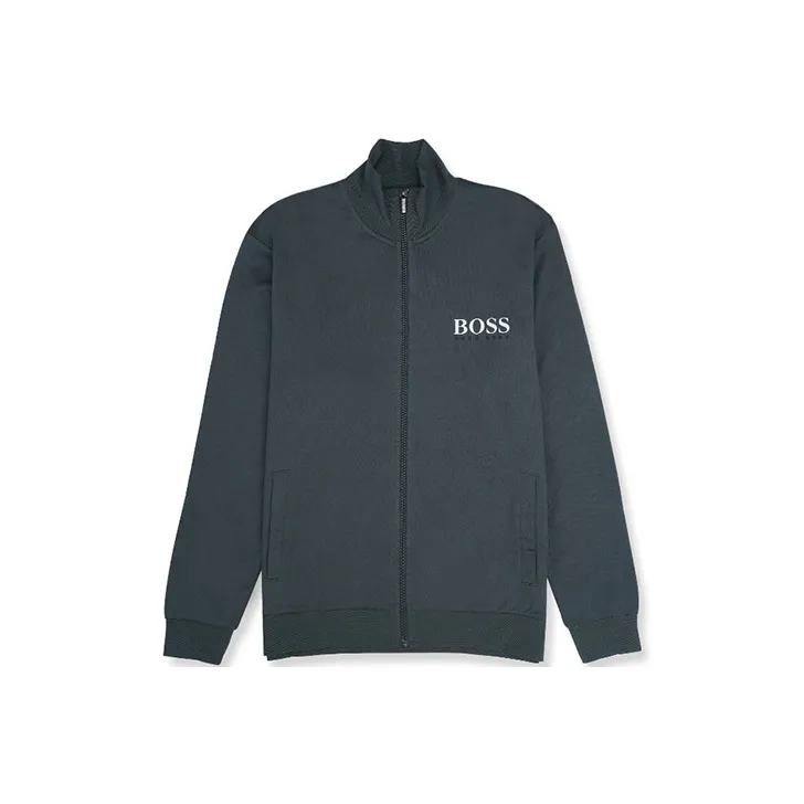 HUGO BOSS Jackets Men Dark Gray-0