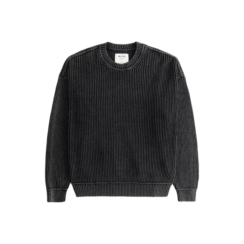 Hollister Sweaters Men Black-0