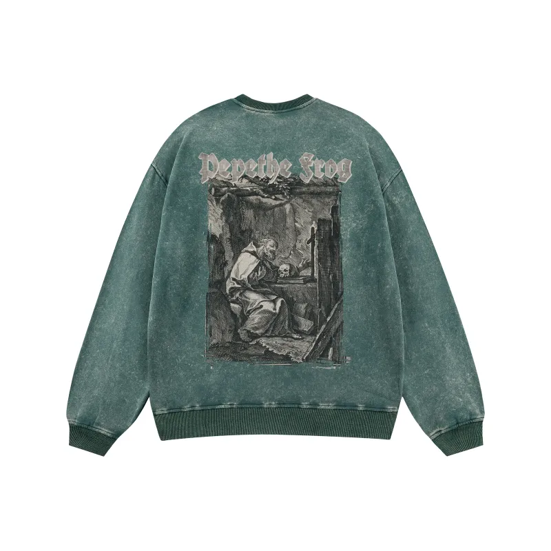 Pepe The Frog Sweatshirt Unisex-12