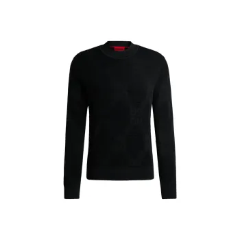 HUGO BOSS FW24 Knitwear Men's Black