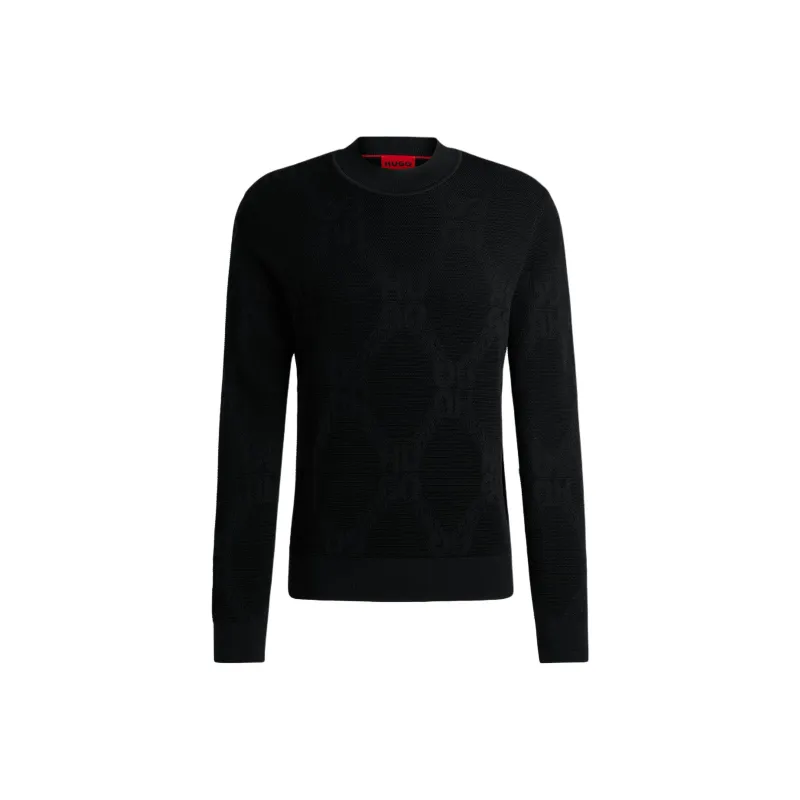 HUGO BOSS FW24 Knitwear Men's Black-0
