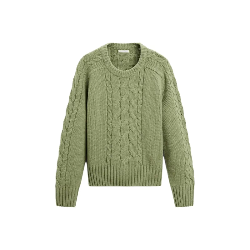 ZARA Sweaters Men Green-0