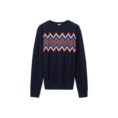 LOEWE Anagram SS25 Sweater Men's Multicolor