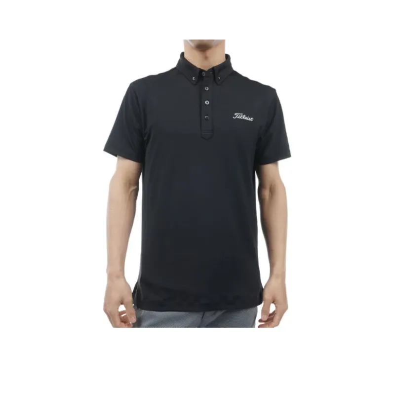 TITLEIST Polo Shirt Men's Black-0