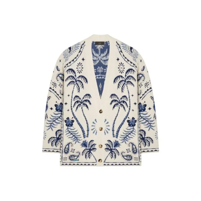 Alanui Lush Nature Foulard Cardigan-0