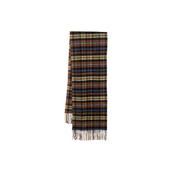 ADER ERROR Check print Wool Scarf