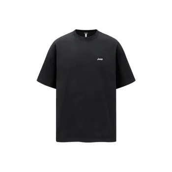 Jeep T Shirt Unisex Washed Black