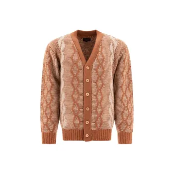 Beams Plus Jacquard Cardigan