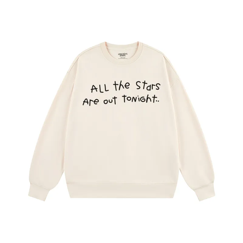 AFTER SCHOOL SPECIAL Sweatshirt Unisex Cream-0
