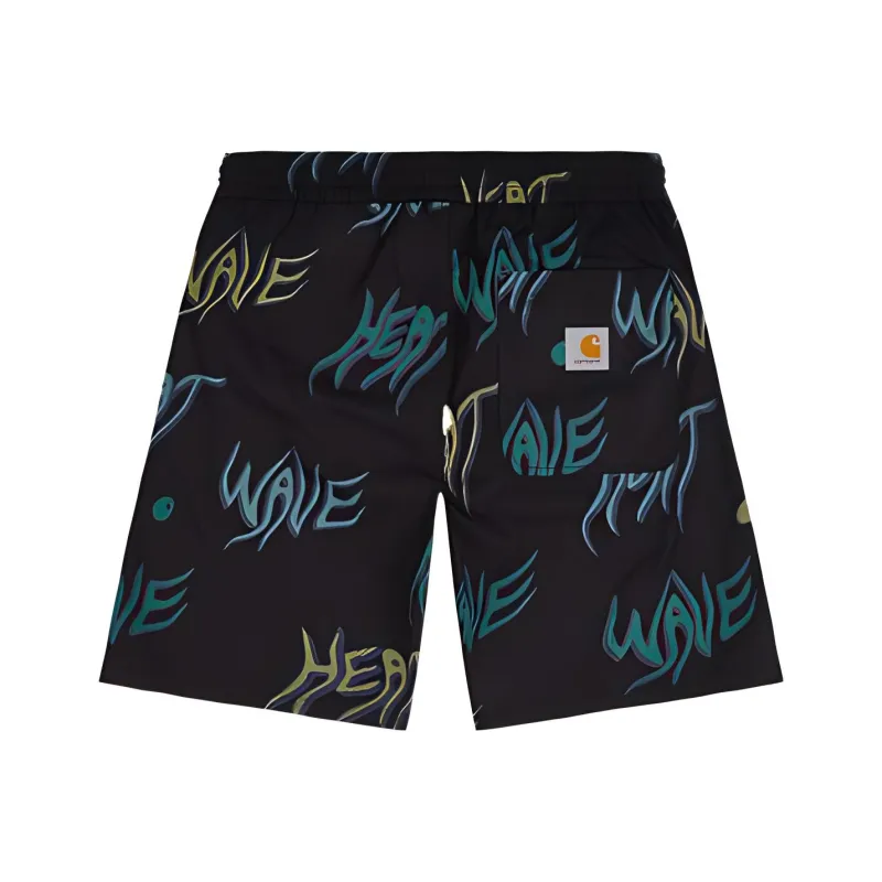 Carhartt WIP Casual Shorts Men Black-1