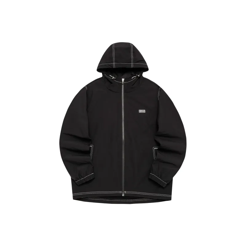 Erke Jackets Men Jet Black-0