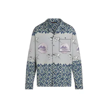 LOUIS VUITTON Lv Wax Pyjama Shirt