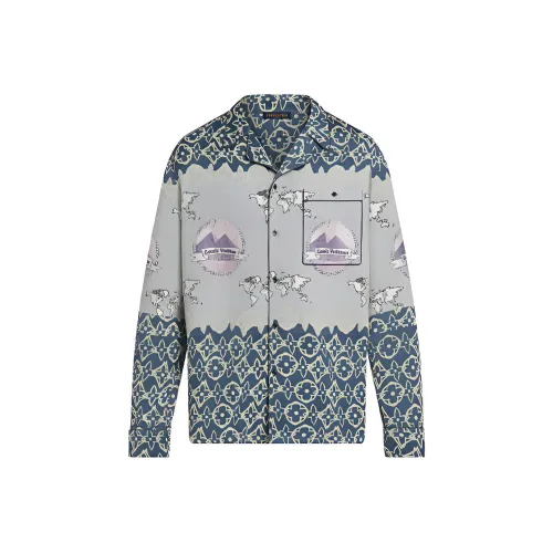 LOUIS VUITTON Lv Wax Pyjama Shirt