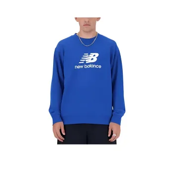 New Balance Sport Essentials Stacked Sweatshirt Men's Oasis Blue