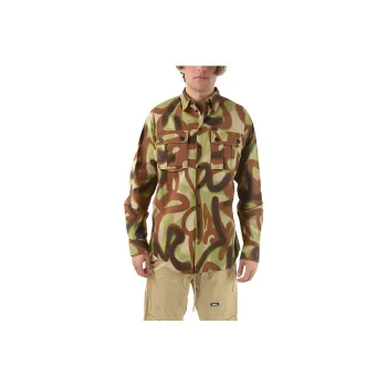 DSQUARED 2 Abstract print Flap pocket Shirt
