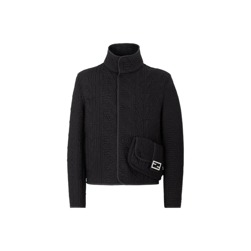 FENDI Jackets Men Black-0
