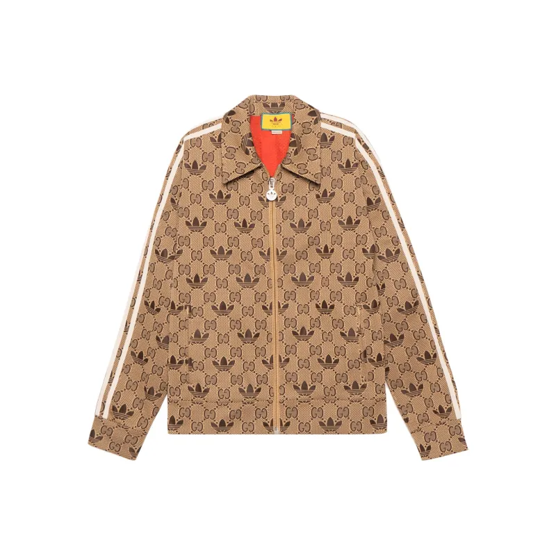 GUCCI X Adidas Gg Trefoil Zip Jacket-0