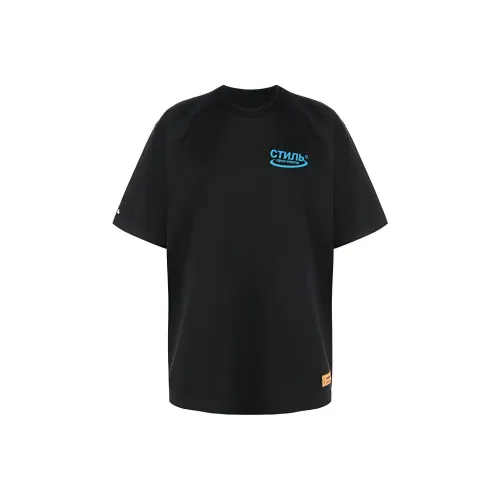HERON PRESTON T-Shirts Men Black
