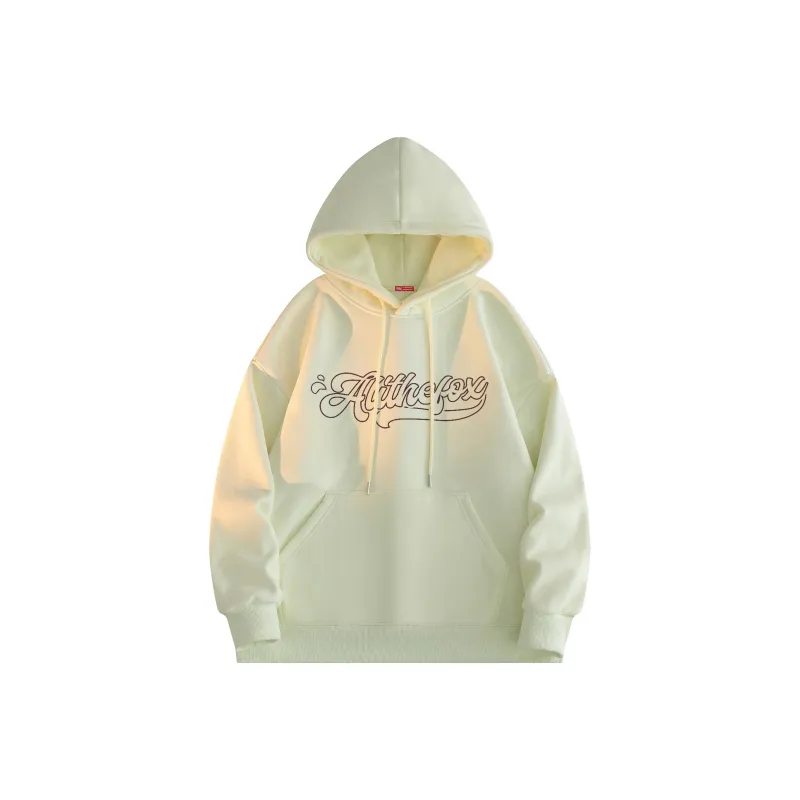 ALI THE FOX Sweatshirt Unisex White-49
