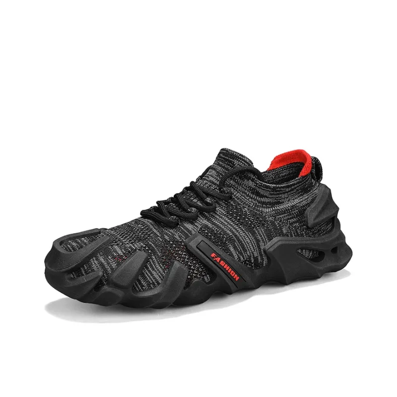 Boogie Bear Breathable Height Increase Low Top Chunky Sneakers Men's-1