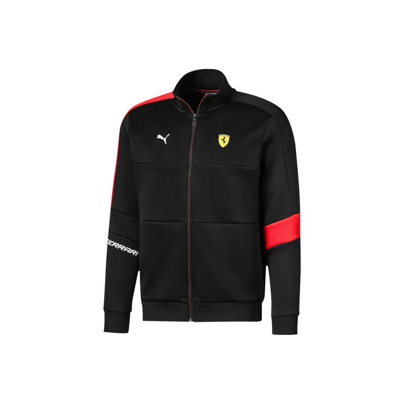 PUMA Ferrari Jackets Men Black-0
