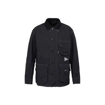 BARBOUR x And Wander Collaboration FW22 Jackets Coats Men's Black