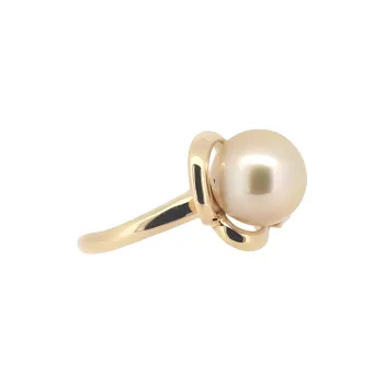 TASAKI Metal Pearl Diamond Rings Women's Gold