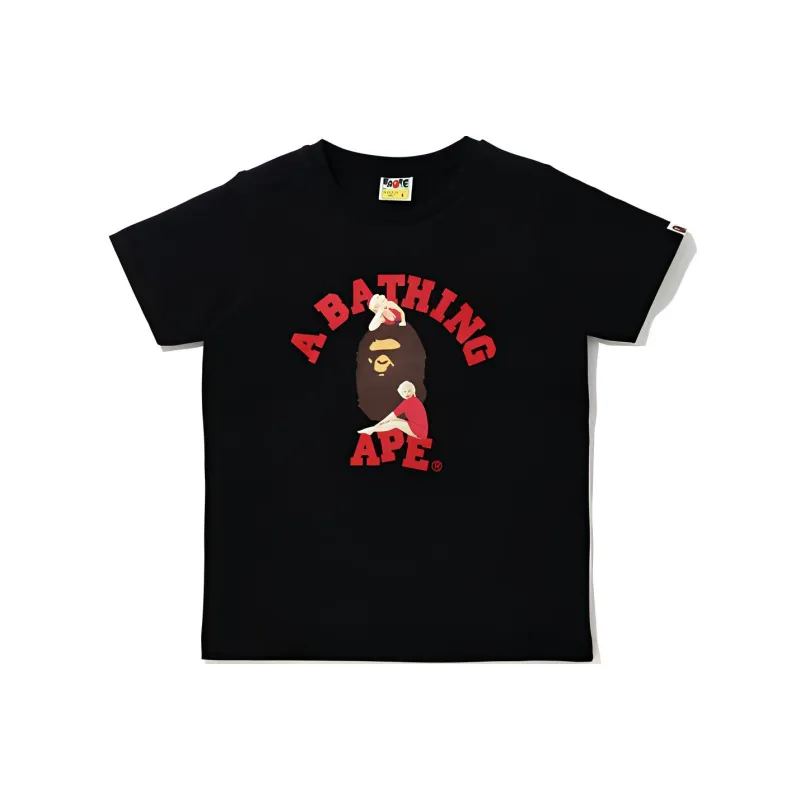 Bape A BATHING APE X Marilyn Monroe College Tee-0