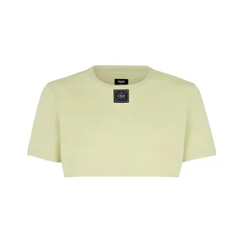 FENDI T-Shirts Men Light Green