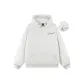 White (Embroidered Black Text) Fleece-Lined
