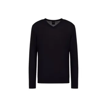 ARMANI EXCHANGEAE FW24 Knitwear Men's Marine Blue