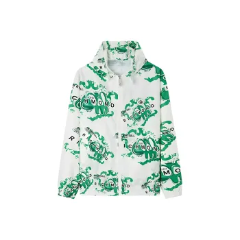 JOHN RICHMOND Jacket Men's Raw White Letter