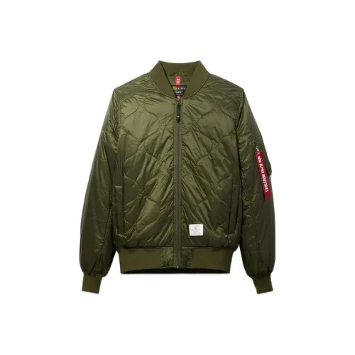 Alpha Industries Casual Pants Mens Green