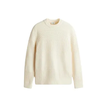 H&M Knitwear Men Cream