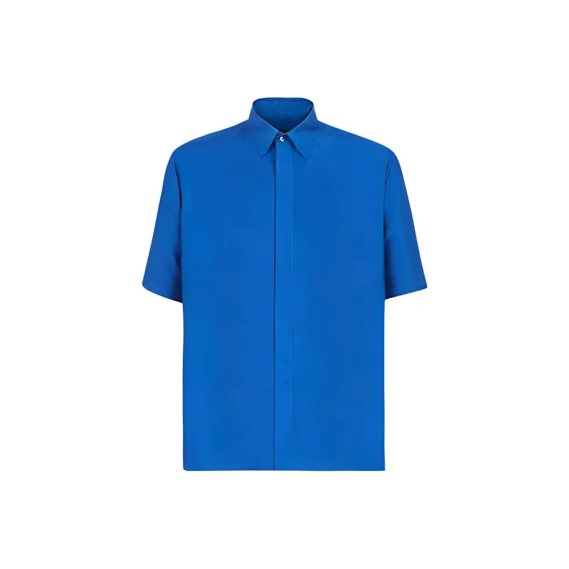 FENDI Silk Short Sleeve Shirt-0