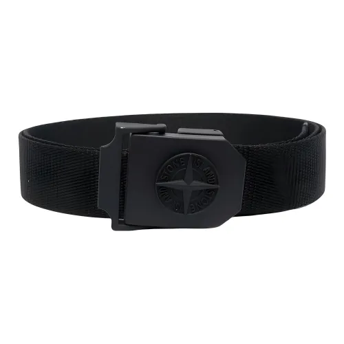 STONE ISLAND Logo Identification Belt Kids Blue