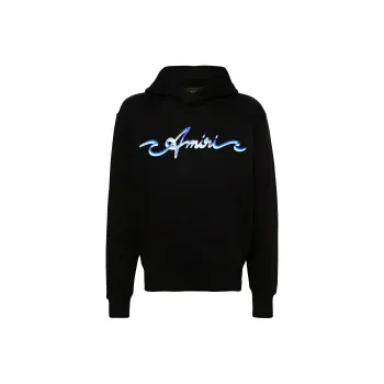 AMIRI Logo Printed Jersey Hoodie
