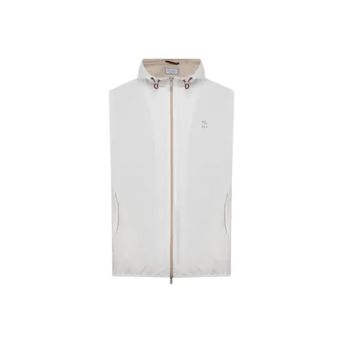 Brunello Cucinelli Vest Men's White