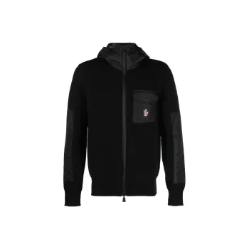 Moncler Grenoble Zip Up Long Sleeved Cardigan