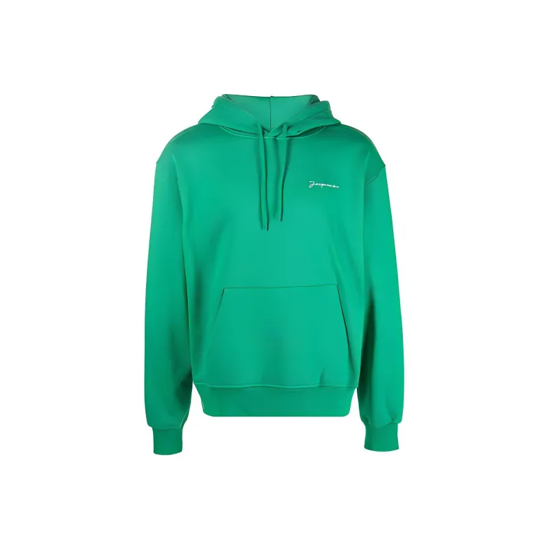 Jacquemus Le Sweatshirt Brode Embroidered Logo Hoodie-0