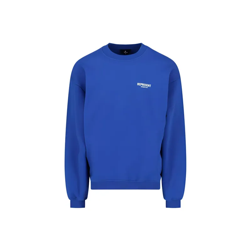 REPRESENT Owners Club Logo Printed Crewneck Sweatshirt-0