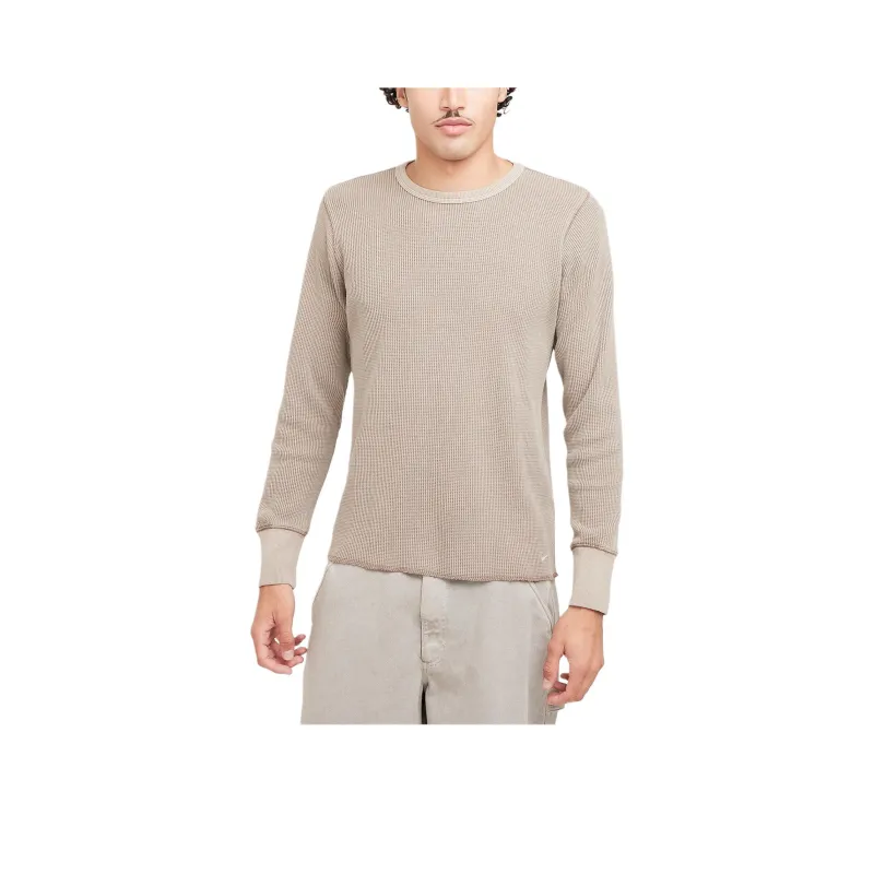 Nike Life Men's Heavyweight Waffle Long Sleeve Top-0