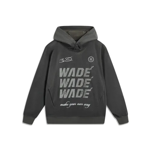 LiNing Basketball Collection Sweatshirt Men's Obsidian Gray