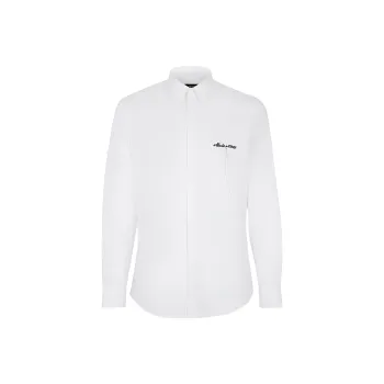 FENDI Logo Embroidered Buttoned Shirt