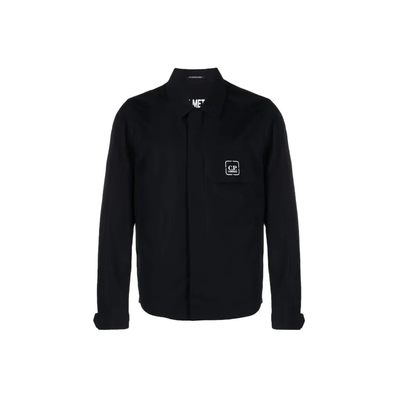 C.P.Company Logo Printed Long Sleeve Shirt-0